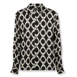 Camicia Boxy Aop