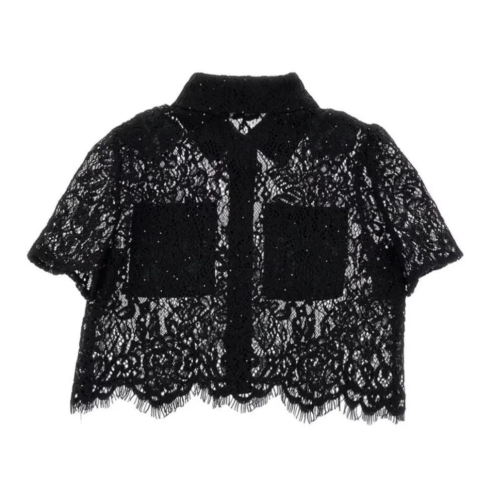 Camicia in pizzo