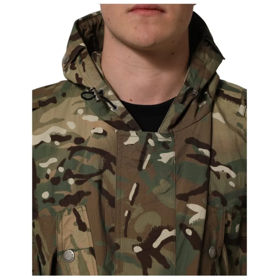 Camouflage Hooded Jacket