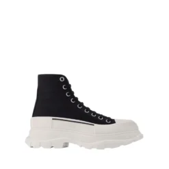 Canvas Tread Slick Sneakers