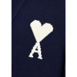 Cardigan med logo