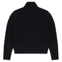 Cardigan med vatteret frontpanel