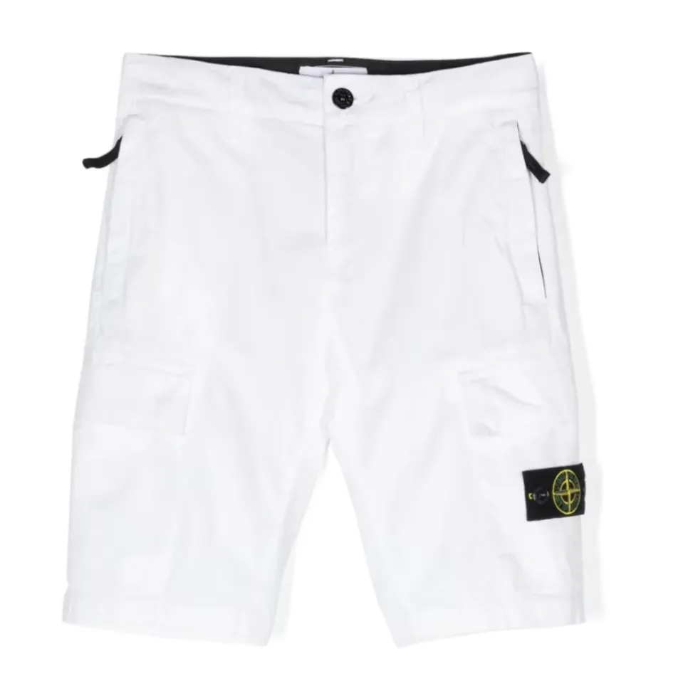Cargo Bermuda Shorts med Kompas Applikation