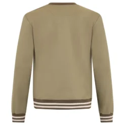 Casual sweatshirt med rund halsudskæring og print