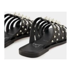 Charja Flat Mules med Nitter
