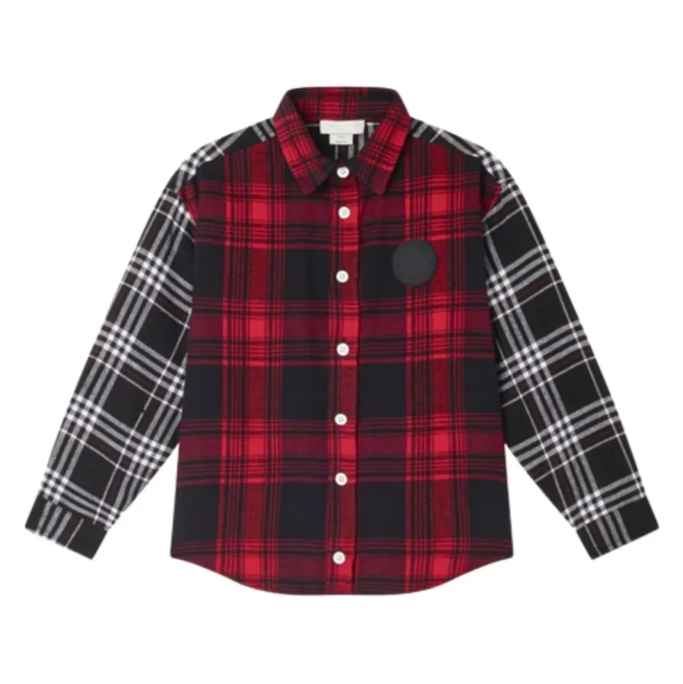Checked Long Sleeve Shirt