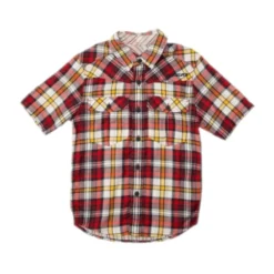 Checked Short Sleeve Shirt