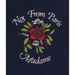 Chemise Piquée Slogan Rose