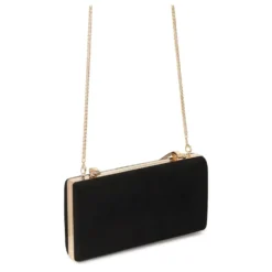 Chic håndtaske med dekorativ lås