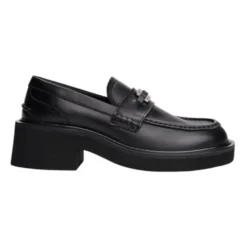 Chunky Heel Loafers
