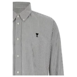 Classic Fit Ami De Coeur Stribet Bomulds Oxford Button-Down Skjorte
