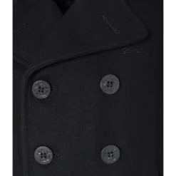 Classic Melton Wool Pea Coat