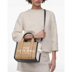 Colorblock Small Tote Bag
