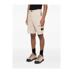Compass-badge Cargo Shorts