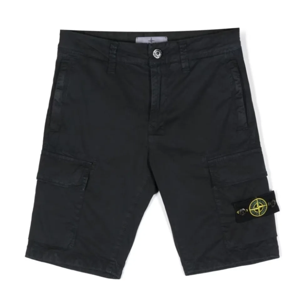 Compass-patch Cargo Shorts