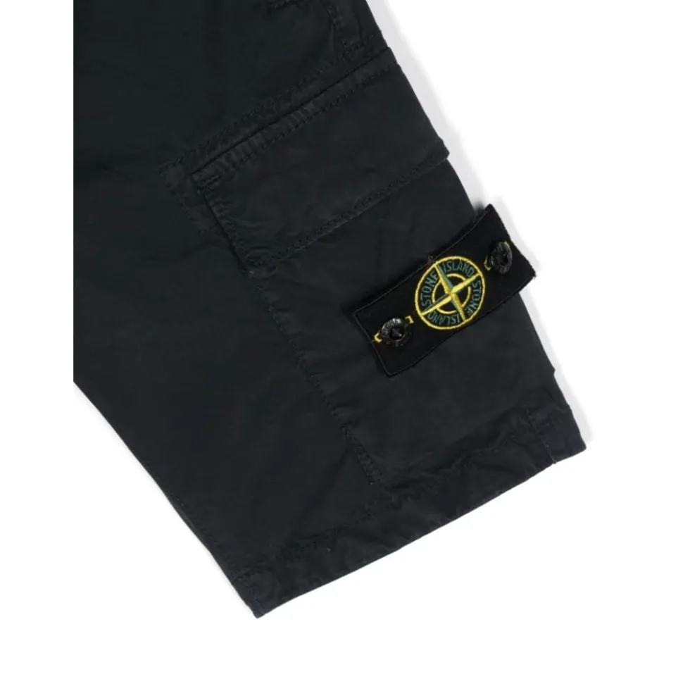 Compass-patch Cargo Shorts