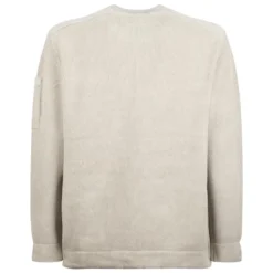 Cotton Chenille Crewneck Lens Sweater