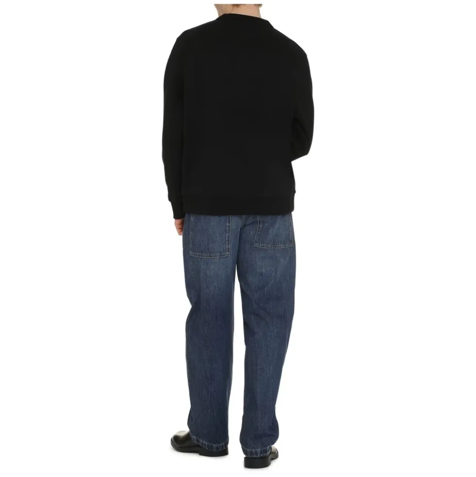 Cotton Crew-Neck Sweatshirt