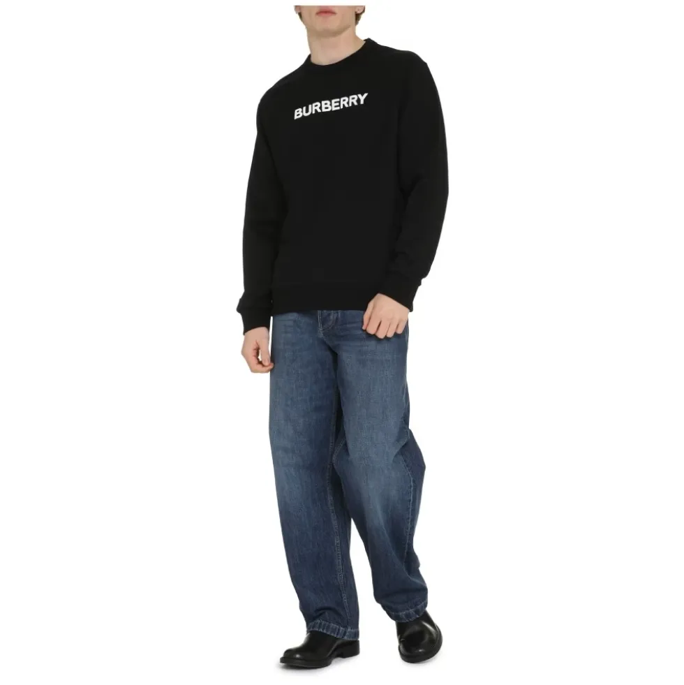 Cotton Crew-Neck Sweatshirt