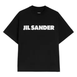 Cotton T-Shirt med Logo