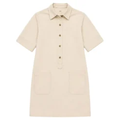 Courte Manches Longues Dress