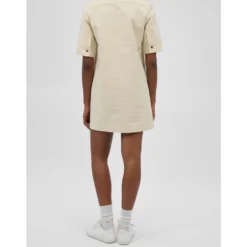 Courte Manches Longues Dress
