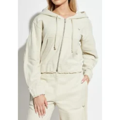 Cream Hoodie