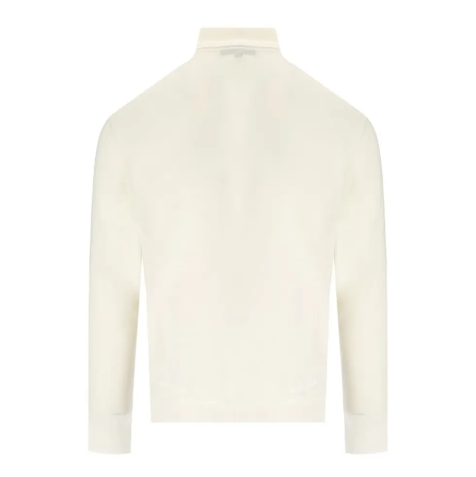 Cream Turtleneck Sweater