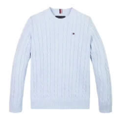 Crew Neck Kabelstrik