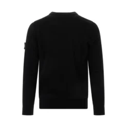 Crewneck Sweater med Lille Rullekant