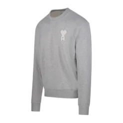 Crewneck Sweatshirt Classic Fit med ADC Strikket Patch