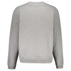 Crew-neck sweatshirt med logo patch