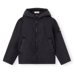 Crinkle Reps Hooded Jacket