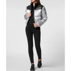 Cropped Bomber Jacket