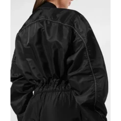 Cropped Bomber Jacket LS With Cargo Pockets