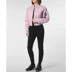 Cropped Bomber Jakke