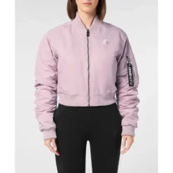 Cropped Bomber Jakke