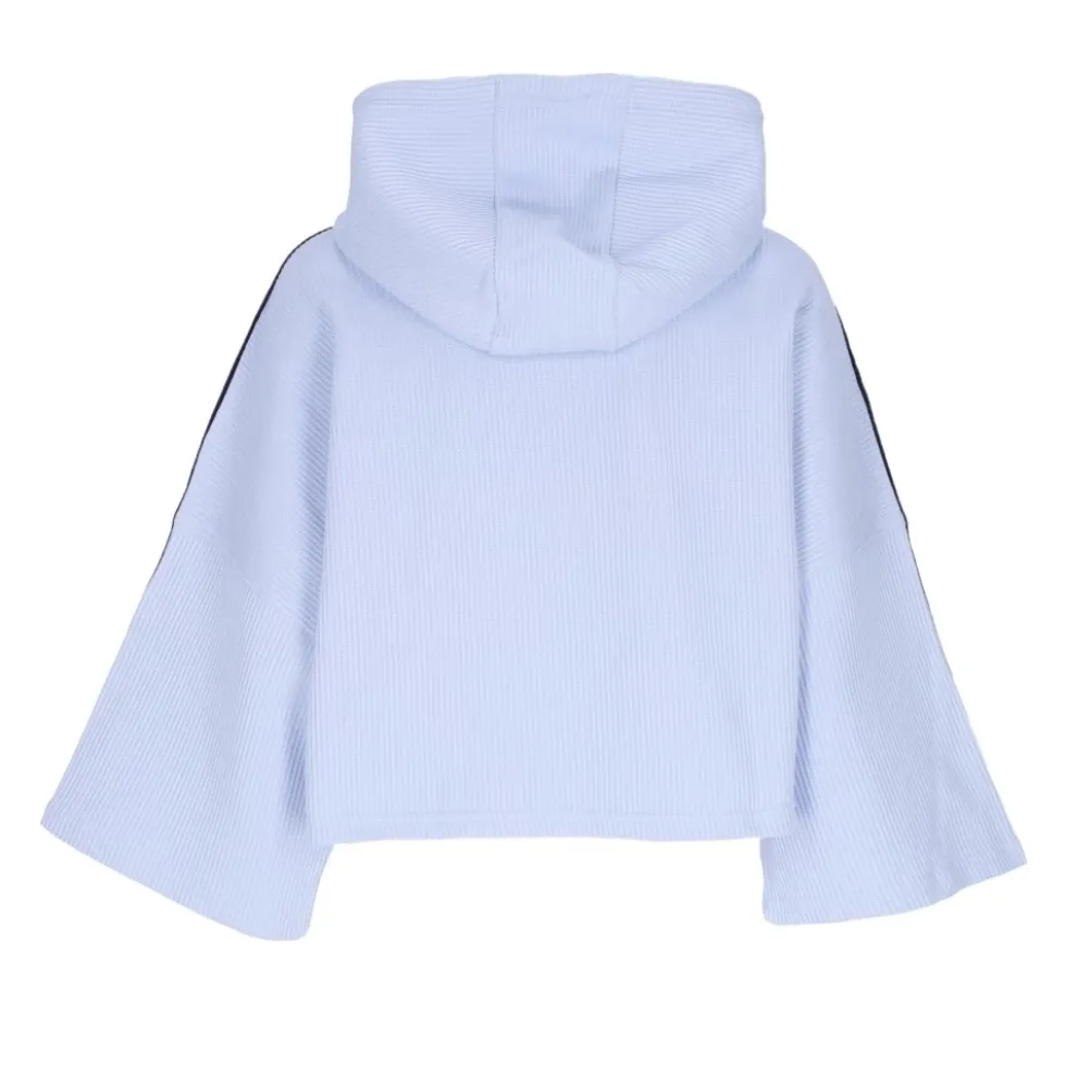 Cropped Hættetrøje Letvægts Sweatshirt