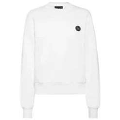 Cropped Sweatshirt LS Glitter