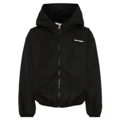 Curved Logo Windbreaker Jakke