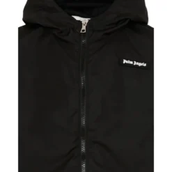 Curved Logo Windbreaker Jakke