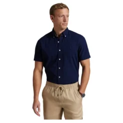 Custom Fit Seersucker Shirt
