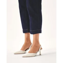 Cutout pumps med åben top og åbne hæle