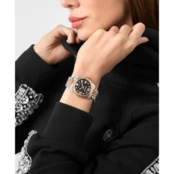 Date Superlative Crystal Watch