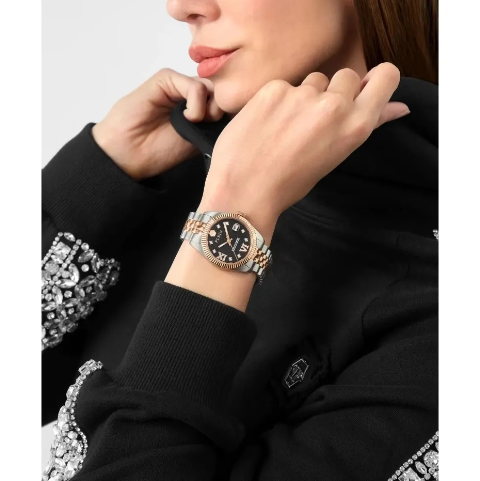Date Superlative Crystal Watch