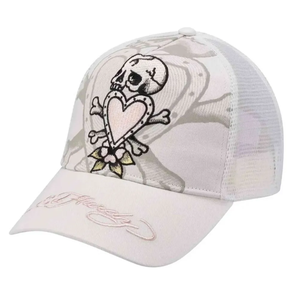 Death Before Twill Front Mesh Trucker Cap