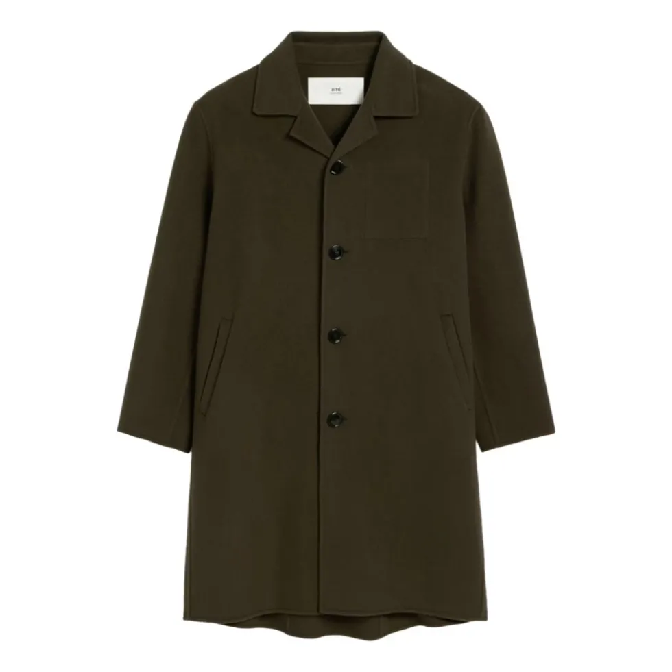 De Coeur Single-Breasted Car Coat