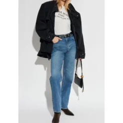 Denim Biker Jakke