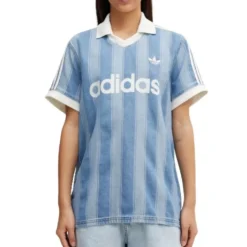 Denim Football Jersey