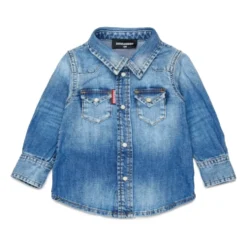 Denim Skjorte